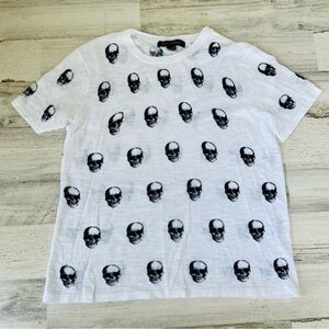 Skull Cashmere Short Sleeves Iconic Shirts